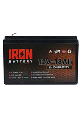 12V 18Ah Li-Ion Battery