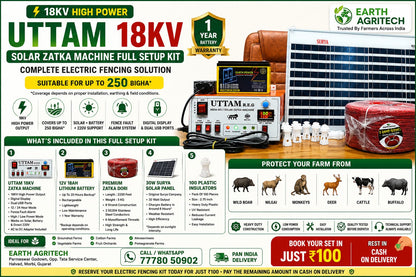 UTTAM 18KV HIGH POWER - FULL SETup